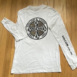 Volcom 100% cotton long sleeve men’s small tee shirt